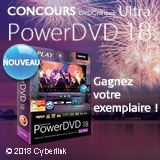 Résultats du concours Cyberlink PowerDVD 18