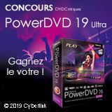 Résultats du concours PowerDVD 19 Ultra