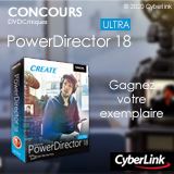 Résultats du concours PowerDirector 18