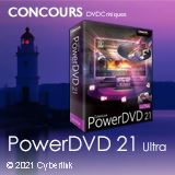 Résultats du concours PowerDVD 21